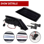 Smoke Lens Front Corner Dynamic Amber LED Signal Lamp for Jeep Liberty (2008–2012)