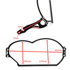 Transparent Headlight Guard Protector Cover for BMW R 1200 GS/ADV (2004–2012) T9