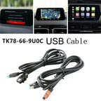 USB Cables for Mazda 2, 3, 6, CX-3, CX-5, MX-5 (2003-2023)