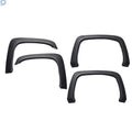 Set of 4 Black Fender Flares for Chevy Silverado 1500/2500HD/3500HD (2007–2013)