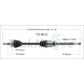 SurTrack CV Axle Shaft for