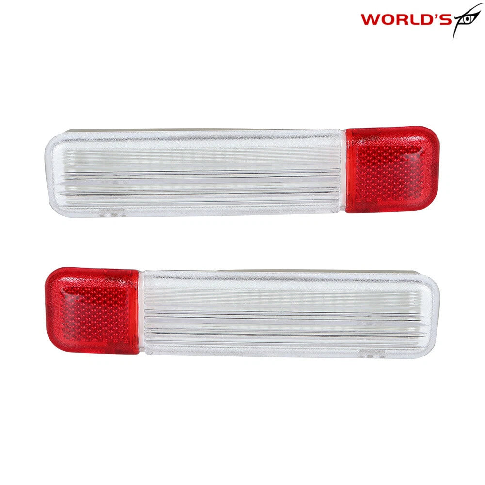 Set of 2 Door Reflector Light Panels for Chevy Silverado GMC Sierra