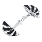Chrome Rear Passenger Footboards for Harley Road King, Street Glide (1993–2025)