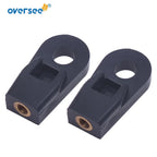 2X 703-48345 Remote Control Cable End for Yamaha Outboard F (2.5-250HP)