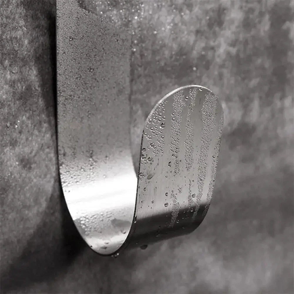 Wall Mounted Hose Holder for Organized Outdoor Spaces (Stainless Steel)