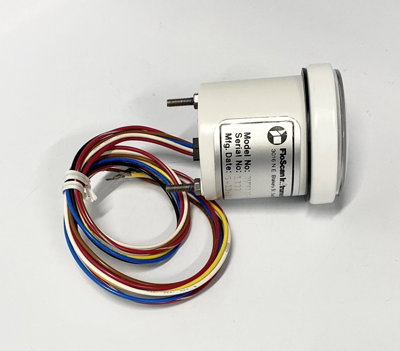 FloScan TwinScan Voltage Gauge for 2VW026-V203 (16-36V Range, 12V Powered)