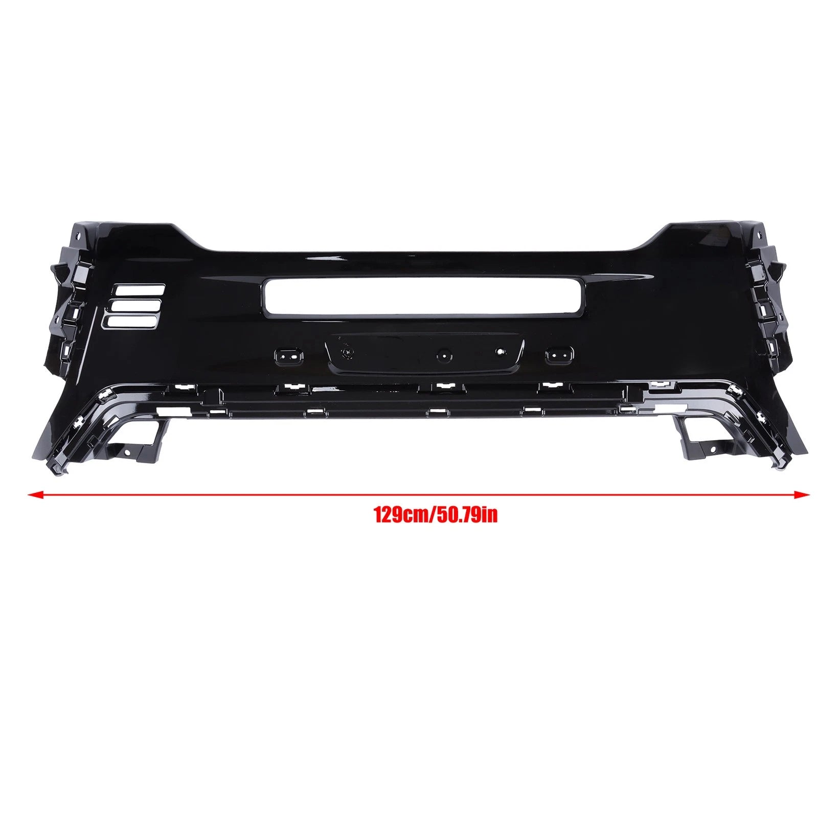 Glossy Black Grille Plate Panel for Mitsubishi Outlander (2019–2020)