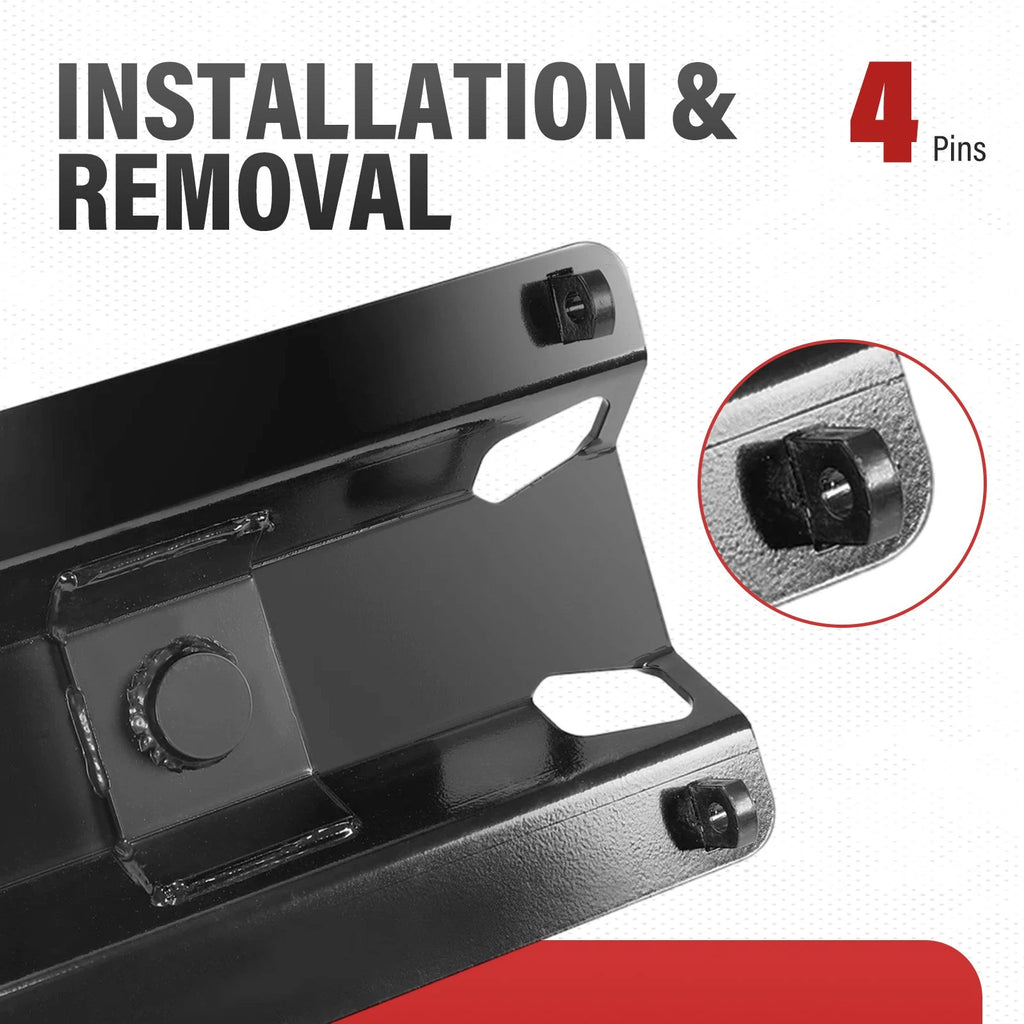 Gooseneck Hitch Plate Ball Adapter for Fifth Wheel Trailer (25)