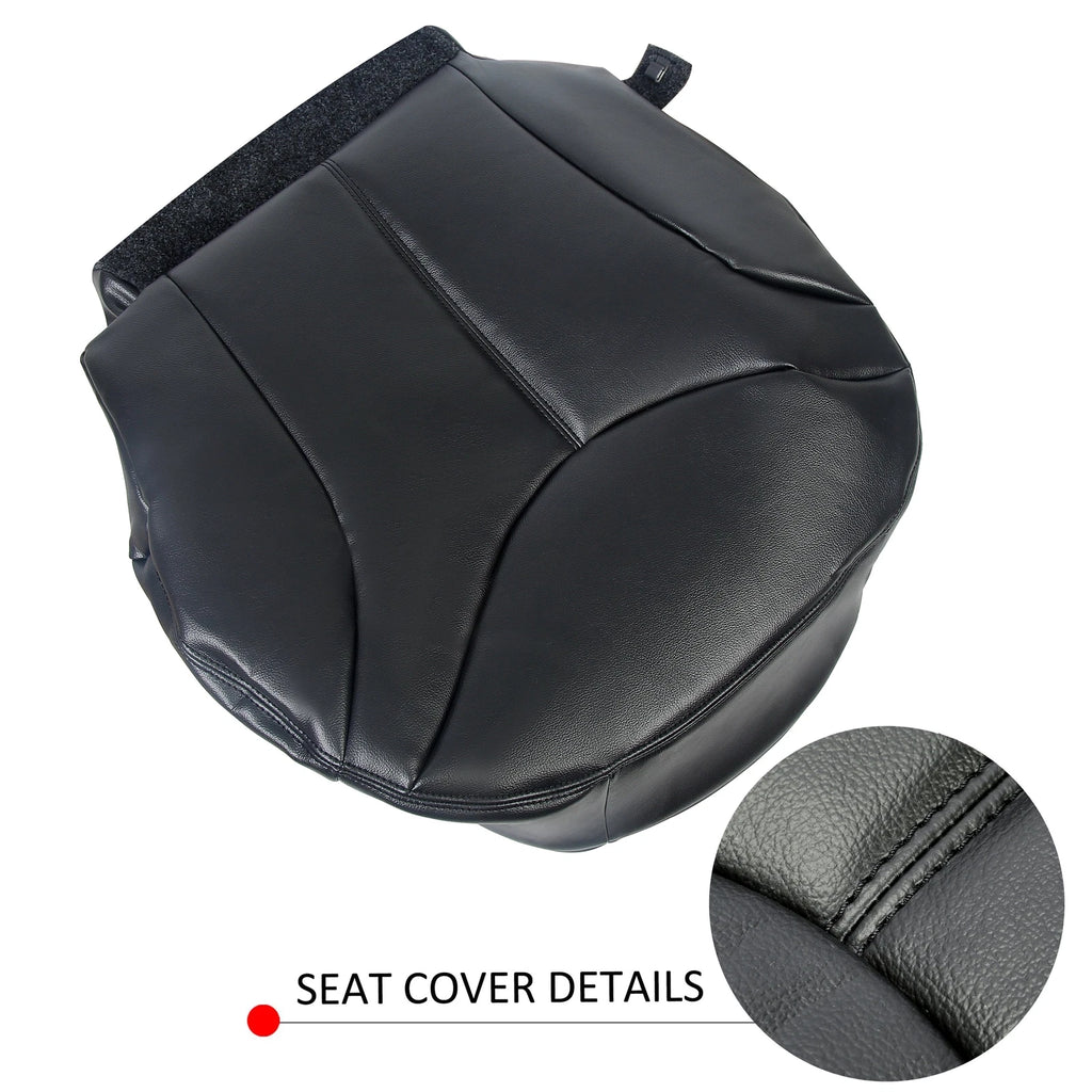 Driver Bottom Replacement Car Seat Cover for GMC Yukon XL (1999–2002) Black