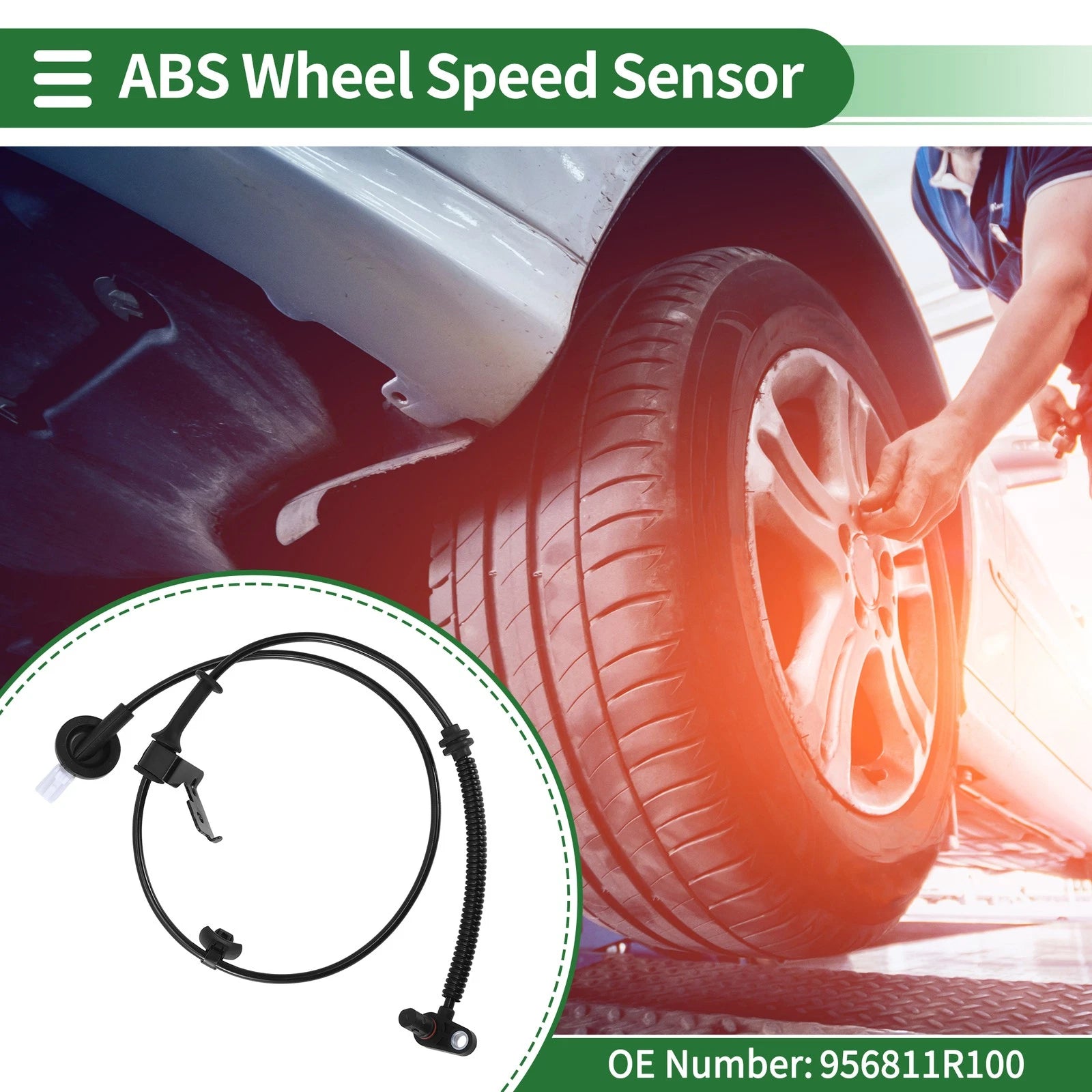 ABS Wheel Speed Sensor No. 956811R100 for Hyundai Accent (2013–2017)