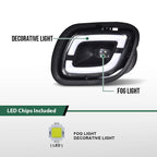 Pair LED Fog Lamps for Freightliner Cascadia (2008–2017)