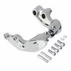 Chrome Passenger Footpeg Pegs Mount Bracket for Indian Scout (2015–2023)