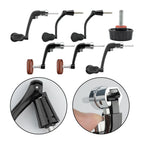 Folding Metal Crank Handle for Fishing Reels (Ergonomic Design)
