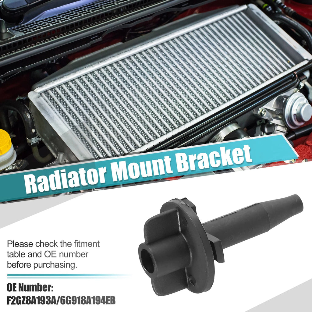 2pcs Radiator Mount Bracket for BMW 135i (2008–2009) No.F2GZ8A193A/6G918A194EB
