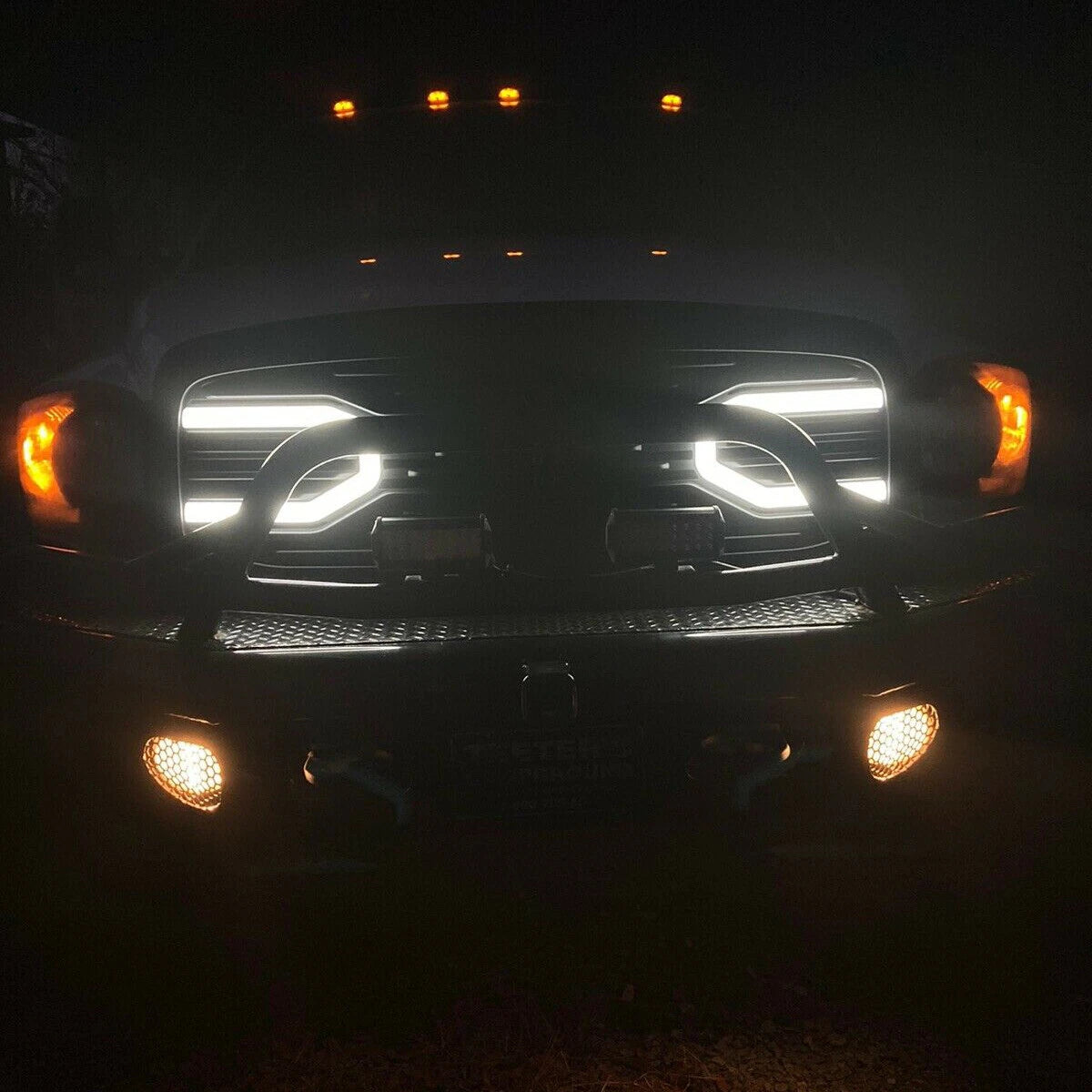 Grille Shell Light for Dodge RAM 1500 2500 3500 (2006–2009)