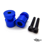 Set of 2 Blue Swingarm Spools 8mm for Honda RC51 (RVT1000R) (2000–2006)
