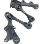 Foot Peg Brackets for Kawasaki ZX6R (2009–2011) - Silver