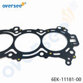 Gasket Cylinder Head for Yamaha 115HP Outboard Engine (6EK-11181, 6EK-11181-00-00)