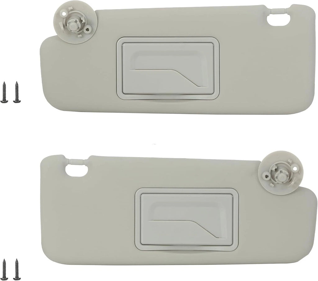 Pair Sun Visors with Mirror for Chevy Sonic (2012–2020) 42478247 95054956 95327503