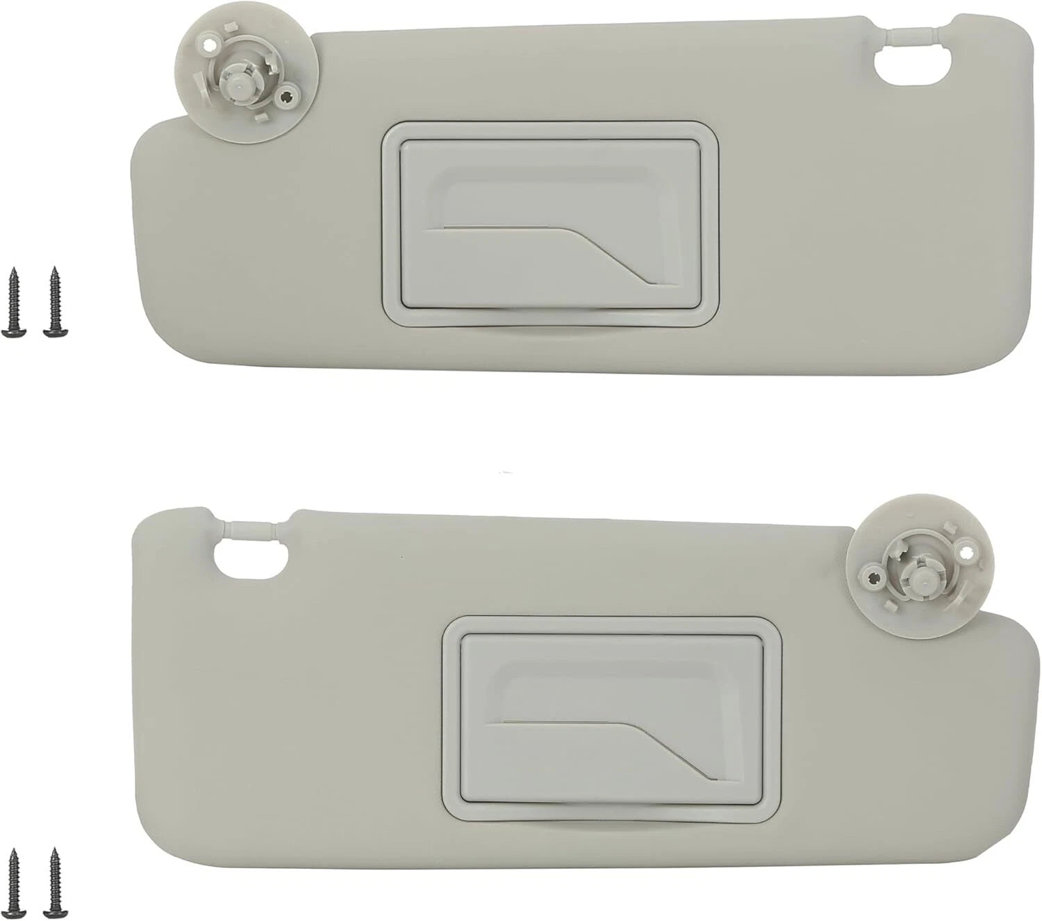 Pair Sun Visors with Mirror for Chevy Sonic (2012–2020) 42478247 95054956 95327503