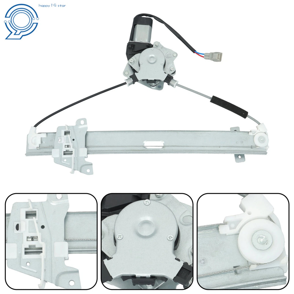 Rear Driver Side Window Regulator with Motor for Mitsubishi Galant (2004-2012)
