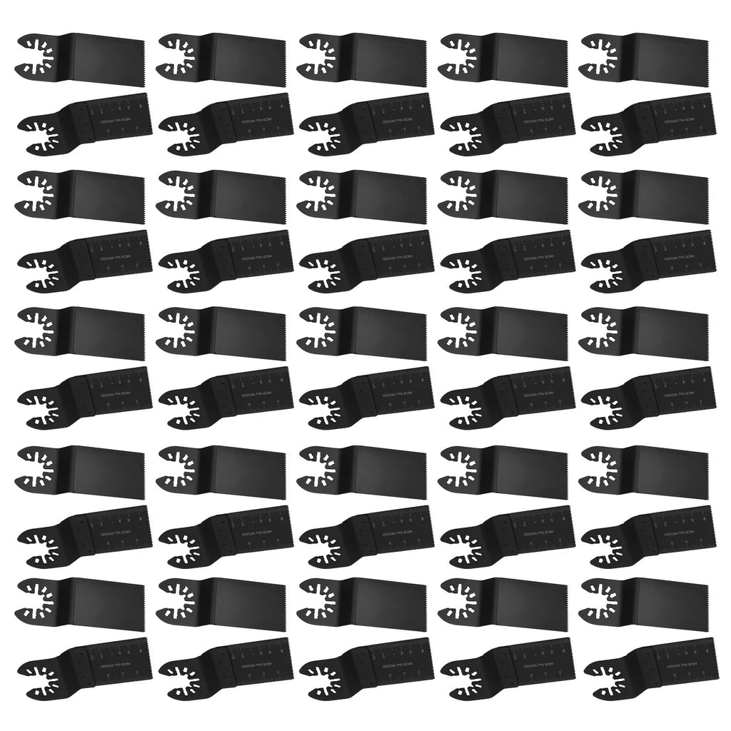 50x Oscillating Multi Tool Saw Blades for Universal Use (Metal, Wood, Plastic)