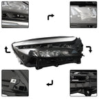 LED Headlight Chrome Clear Lens for Chevy Equinox LT | RS (2022-2023)