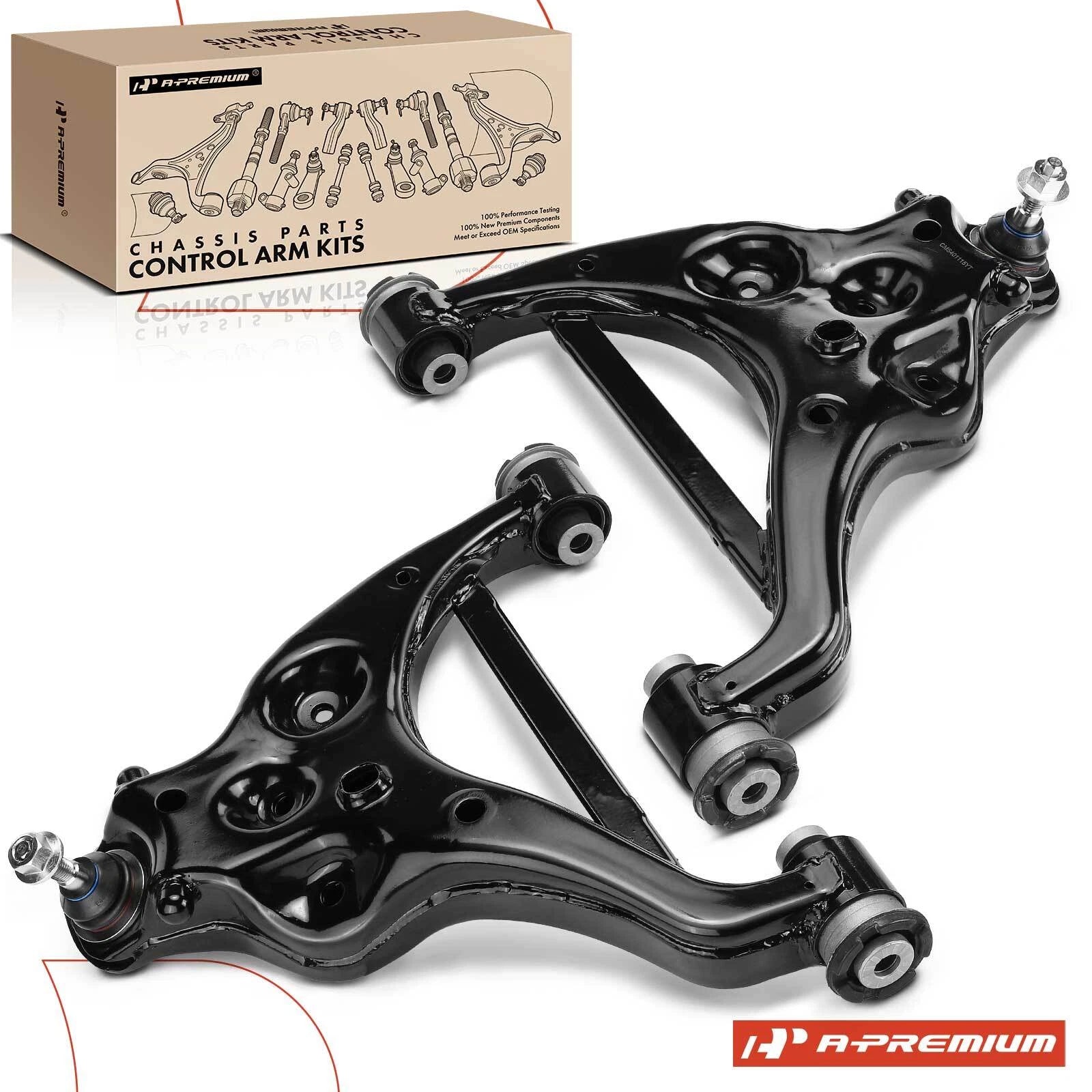 2X Front Lower Control Arm & Ball Joint for Ford F-150 (2014–2015)