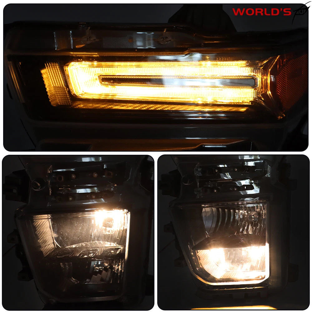 Headlight for Chevy Silverado 2500HD 3500HD (2020–2023) Halogen Left Side