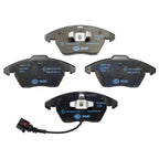DuraGo Front Rotors & Low-Met Disc Brake Pads Kit for Audi A3 TT Quattro (2006–2013)