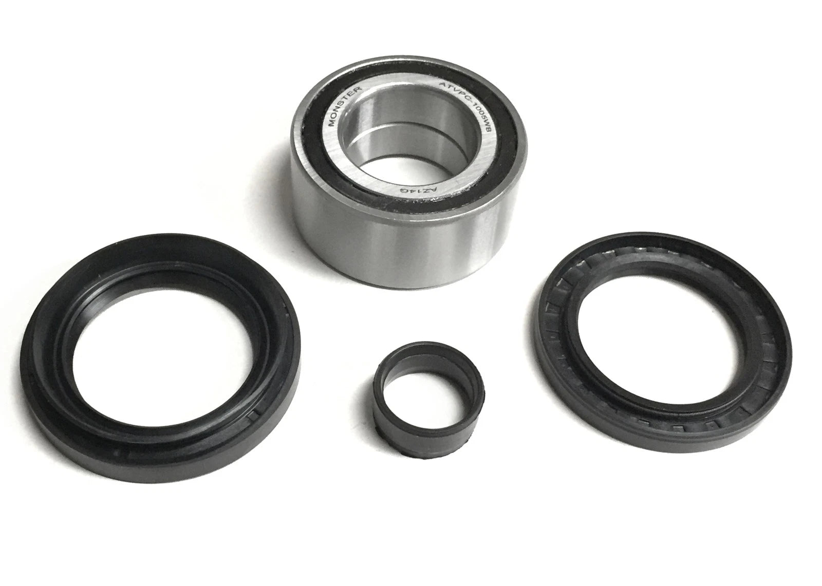 Front Wheel Bearing Kit for Honda Foreman 400 450 Rubicon 500 Rincon 650 (2000–2014)