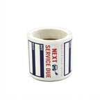 Oil Change Reminder Stickers Pack (2X) 2x2 inch