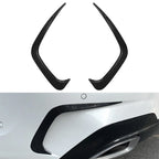 Carbon Fiber Rear Fog Light Eyebrow Cover Trim for BMW 3 Series G20 (2019–2020)