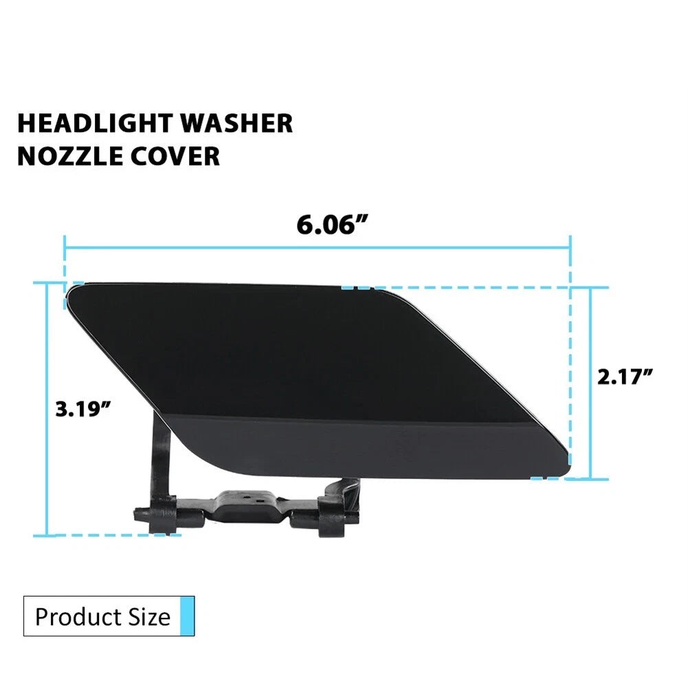 Headlight Washer Cover Pair for Mercedes E-Class W212 E500 (2008–2016) OEM A2128600108