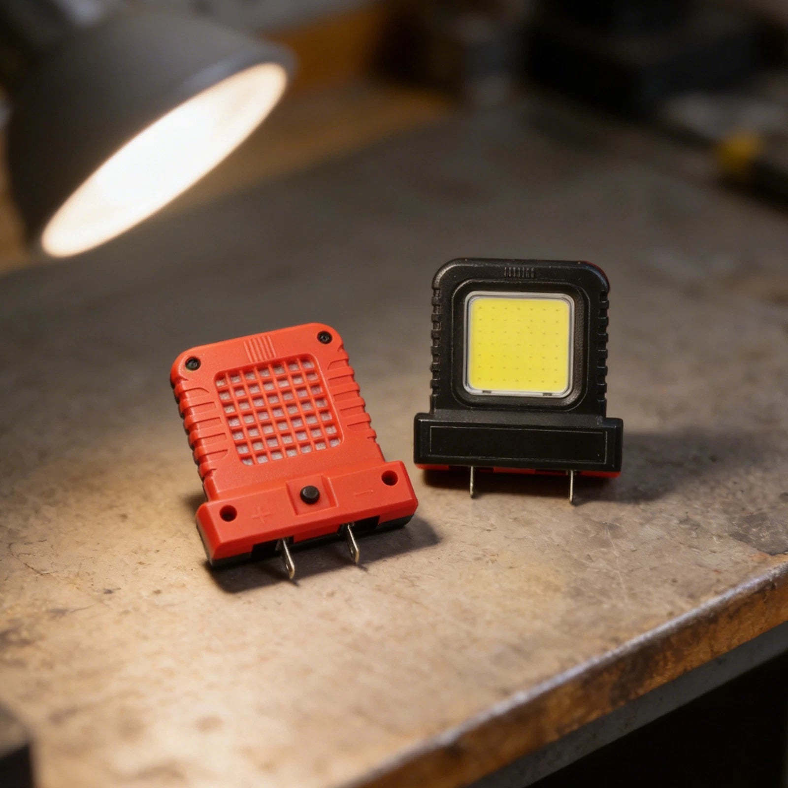 2X 14W LED Pocket Lanterns for 21V Power Tool Battery Compatible