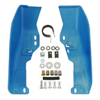 Mid Frame Deflectors for Harley Electra Glide, Street Glide, King (2009–2024) - Electric Blue