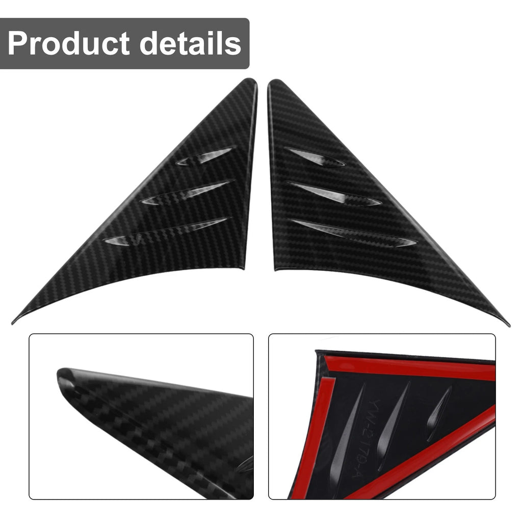 Carbon Fiber Wind Deflectors for Toyota Supra A90 (2019–2023)
