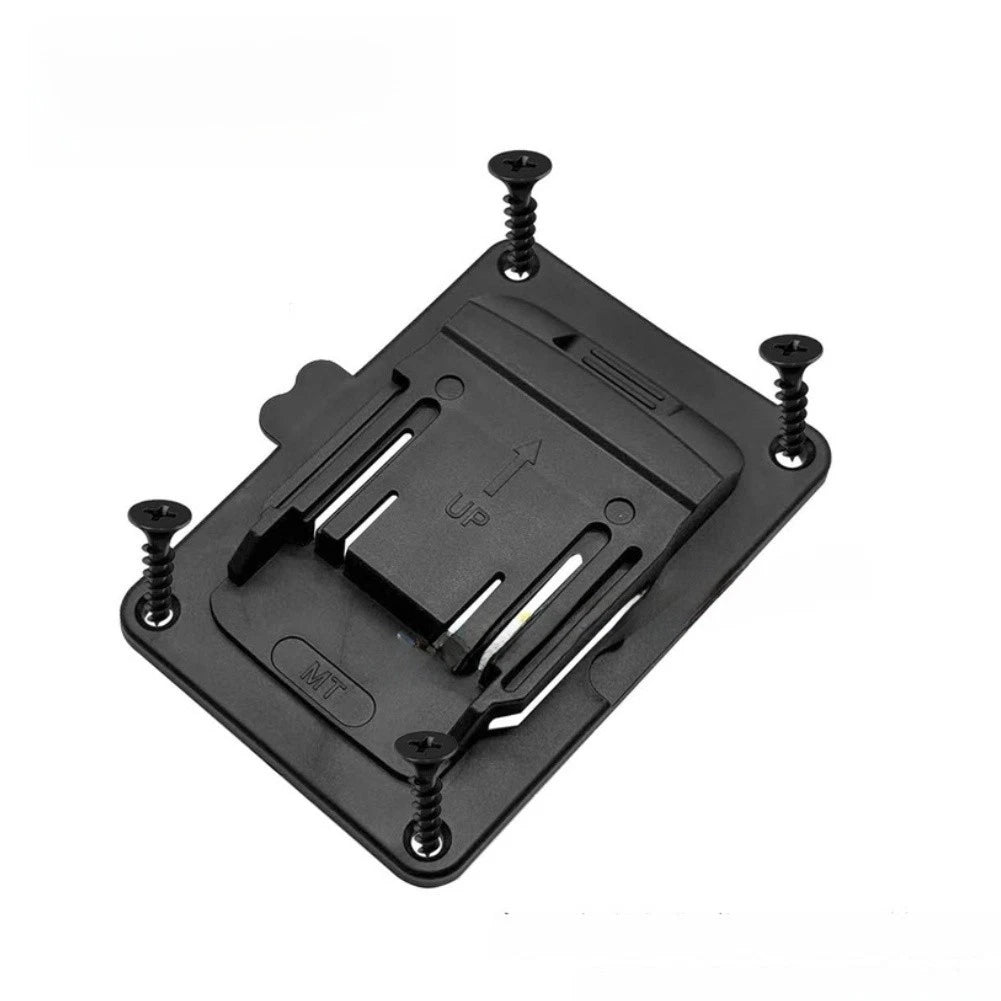 Power Tool Holder Stand for Wrench Fan Wall Mount Storage (Black)