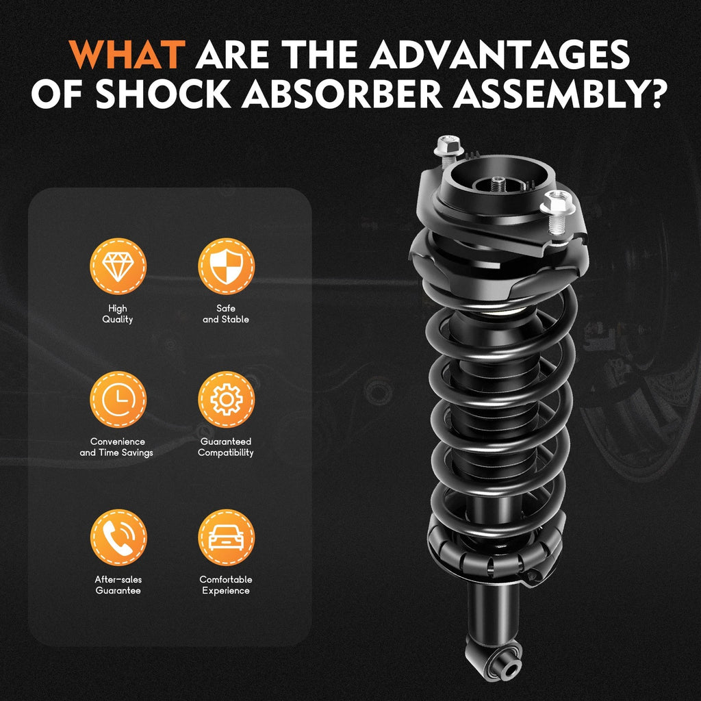 2X Rear Complete Struts Shocks Springs & Mount for Subaru Impreza (2008–2011)
