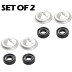 Push On Nut and Shaft Seal for Dishwasher (WR2X7054, WD8X181, WD08X0181)