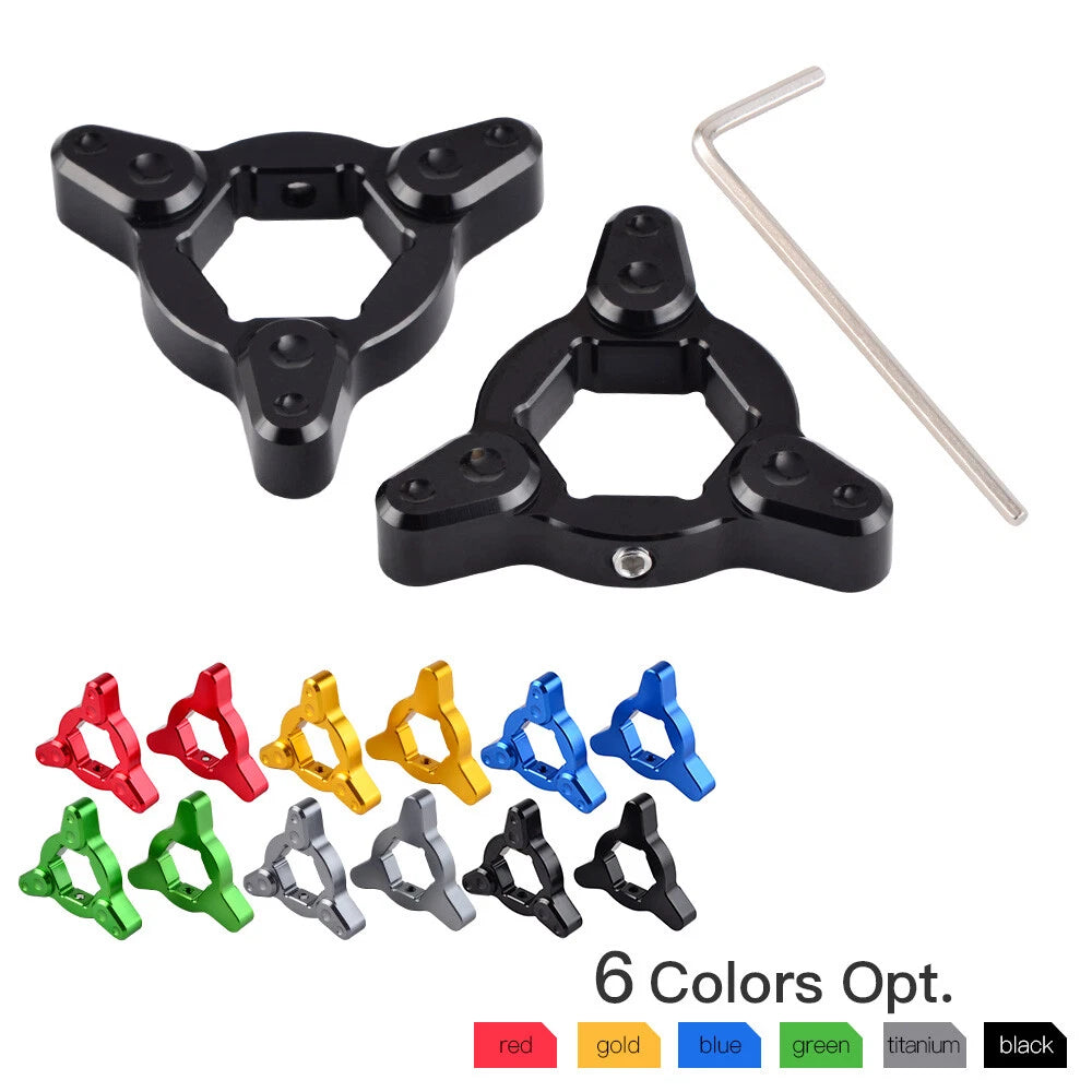 19mm Hexagon Anodized Fork Preload Adjusters Kit for BMW F800GS (2008–2010) G650X (2009)