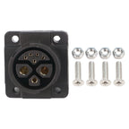 Rugged M23 2+1 Plus 5 Battery Connector for Outdoor Applications