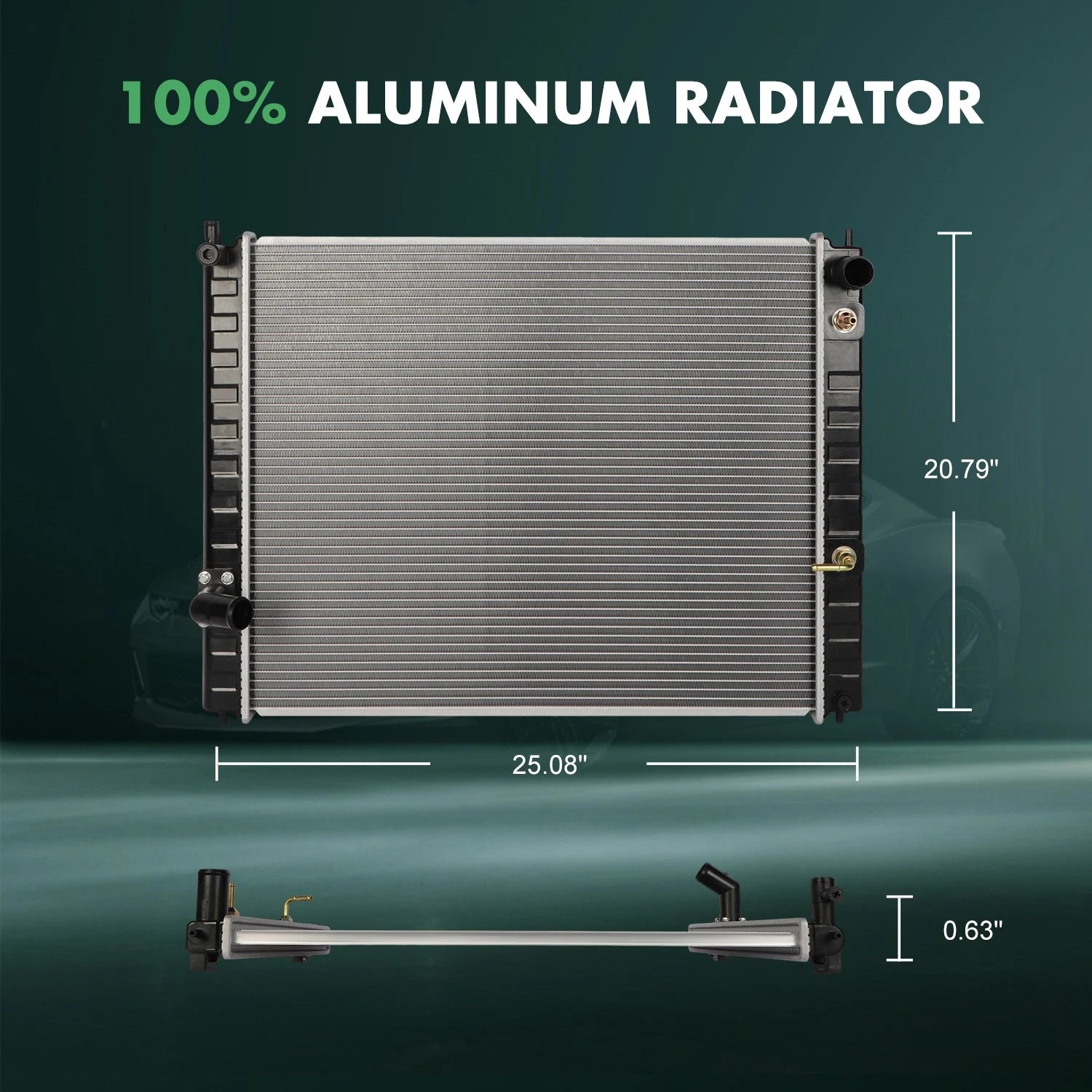 Radiator for Infiniti EX35 FX35 QX70 (2008–2017)
