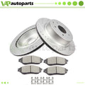 Drilled & Slotted Brake Pads and Rotors for Infiniti EX35 G37 (2008–2013)