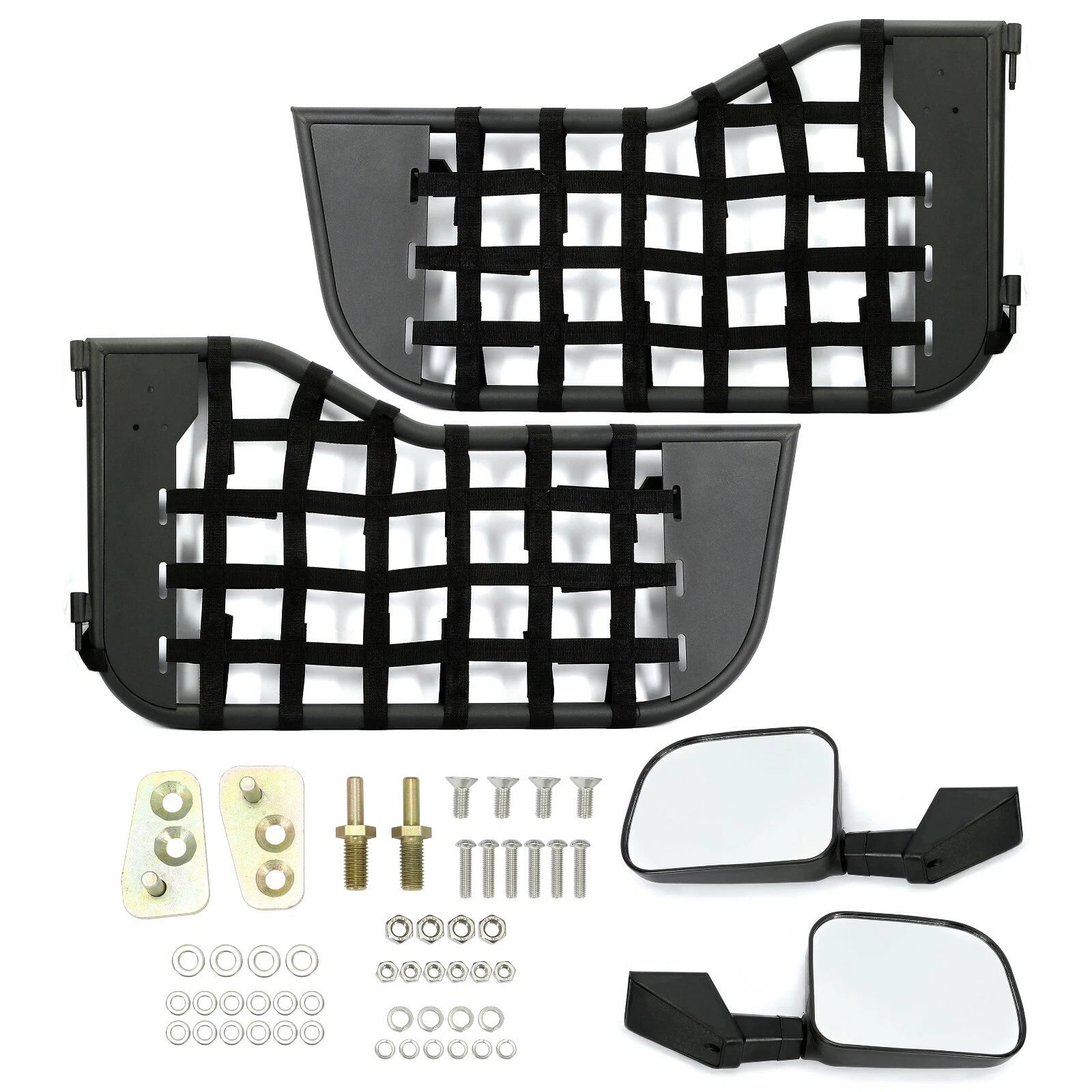 Tubular Trail Door with Side Mirror for Jeep CJ7/YJ Wrangler (1976–1995)