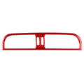 Center Console Air Vent Outlet Panel Cover Trim for Fiat 500 (2012–2015) Red