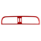 Center Console Air Vent Outlet Panel Cover Trim for Fiat 500 (2012–2015) Red