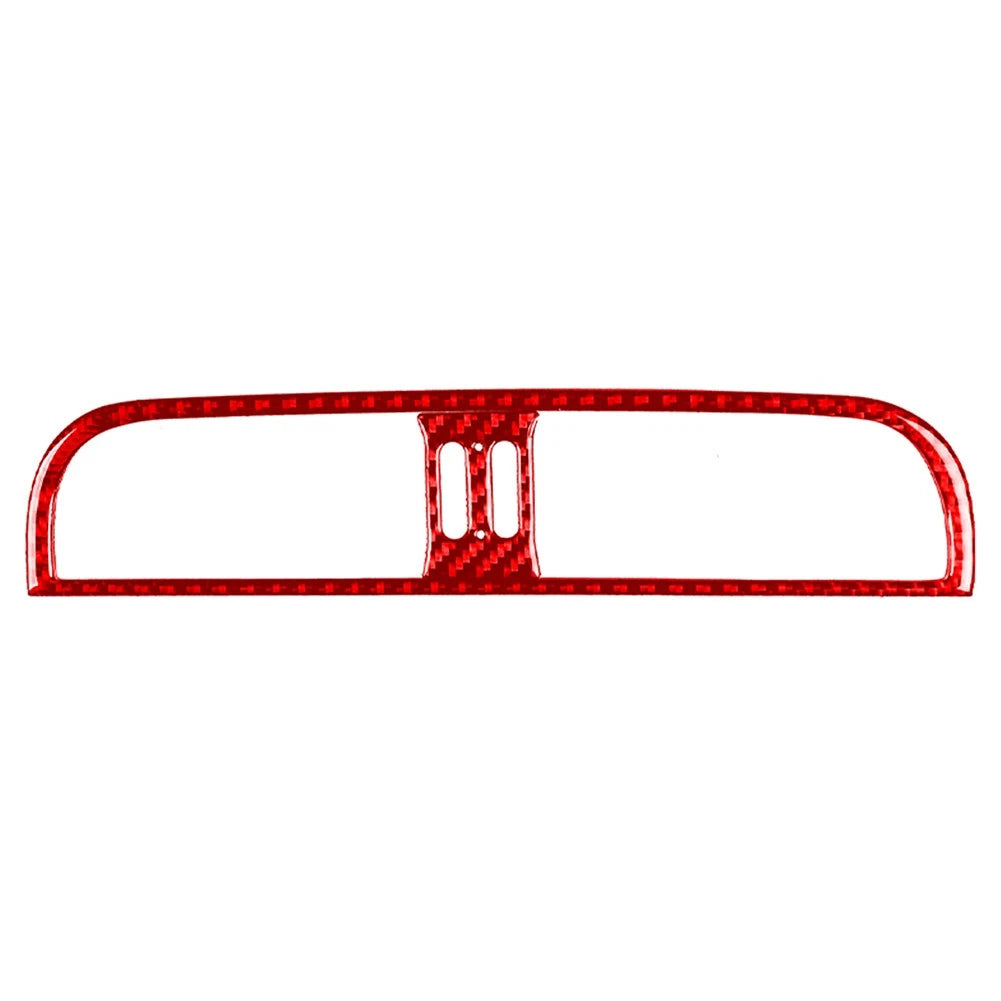 Center Console Air Vent Outlet Panel Cover Trim for Fiat 500 (2012–2015) Red