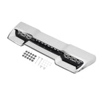 Front Hood Scoop Air Vent Grille Chrome for GMC Sierra 2500 3500 HD (2020–2023)