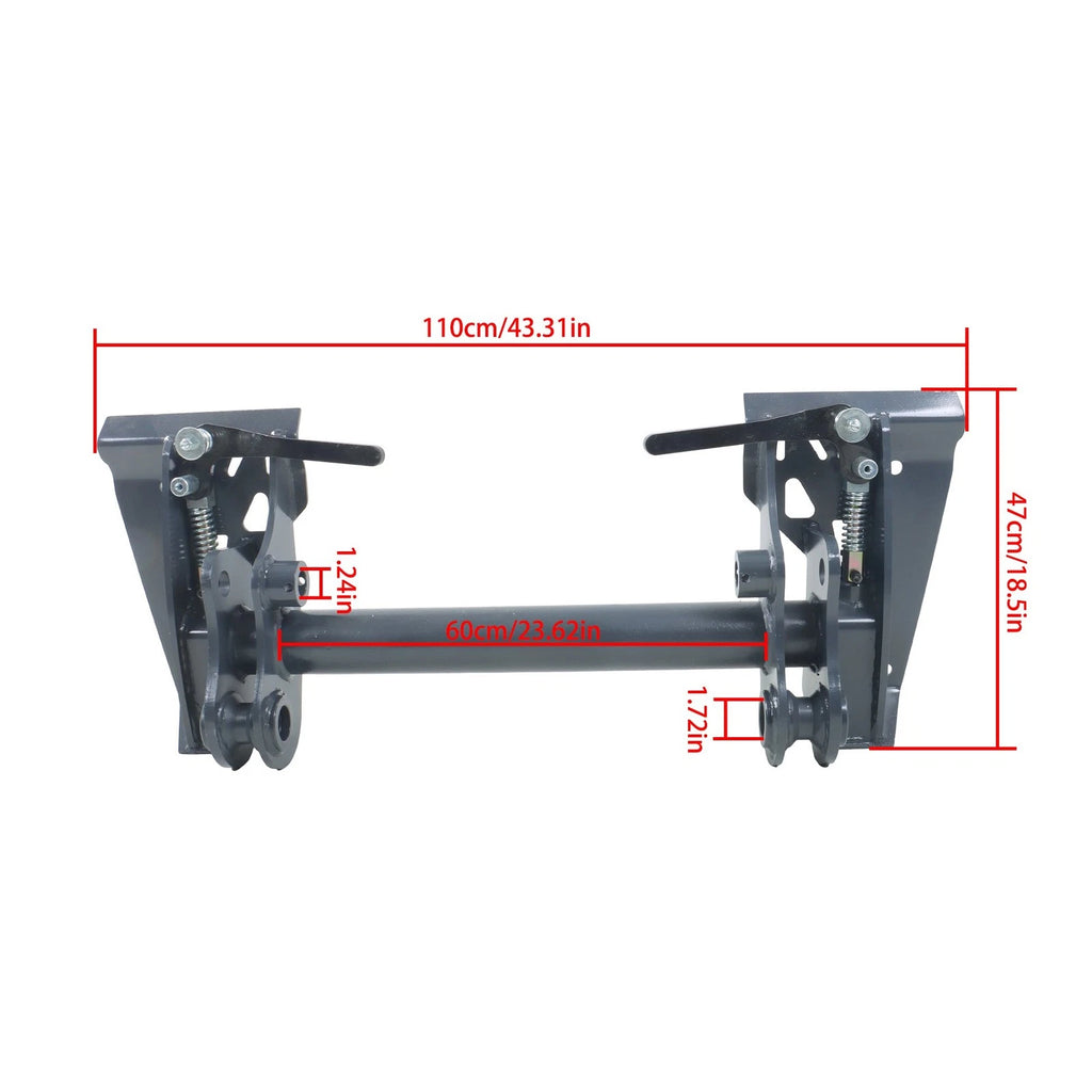 Mounting System for Bobcat Bob-Tach S450 S510 S530 S550 S570 S590 T550